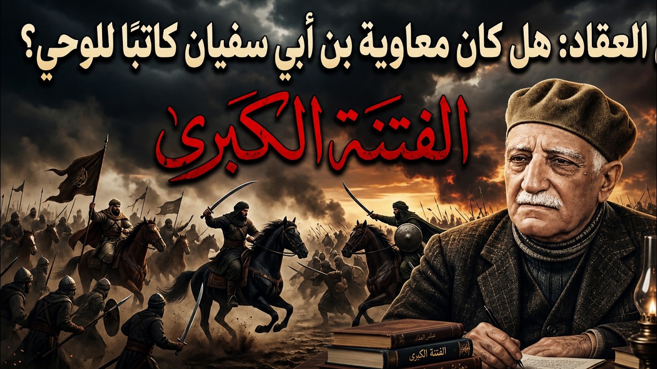 معاوية بن أبي سفيان (4) - رأي عباس العقاد في معاوية بن أبي سفيان وعلي بن أبي طالب! #الفتنة_الكبرى