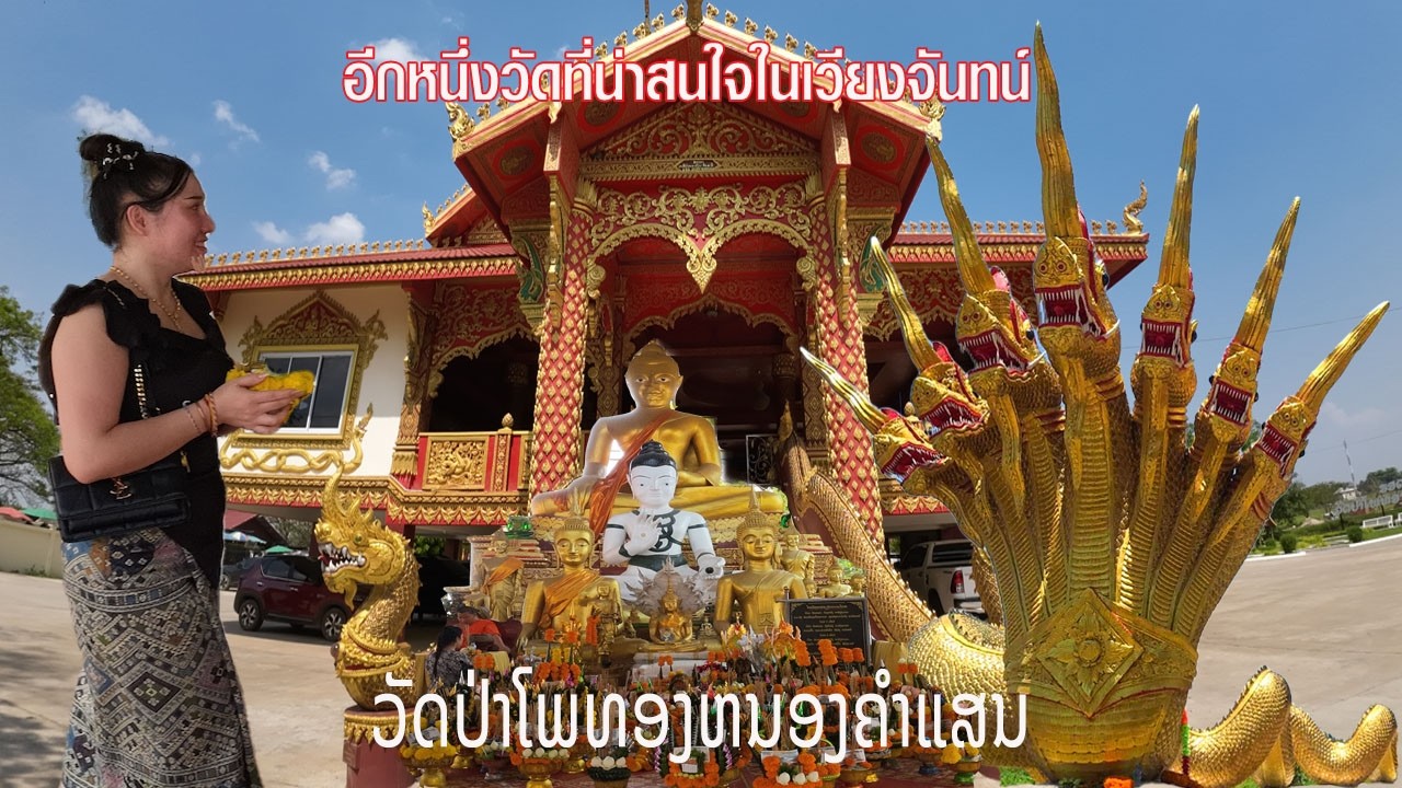 วัดป่าโพธิ์ทองหนองคำแสน นครหลวงเวียงจันทน์