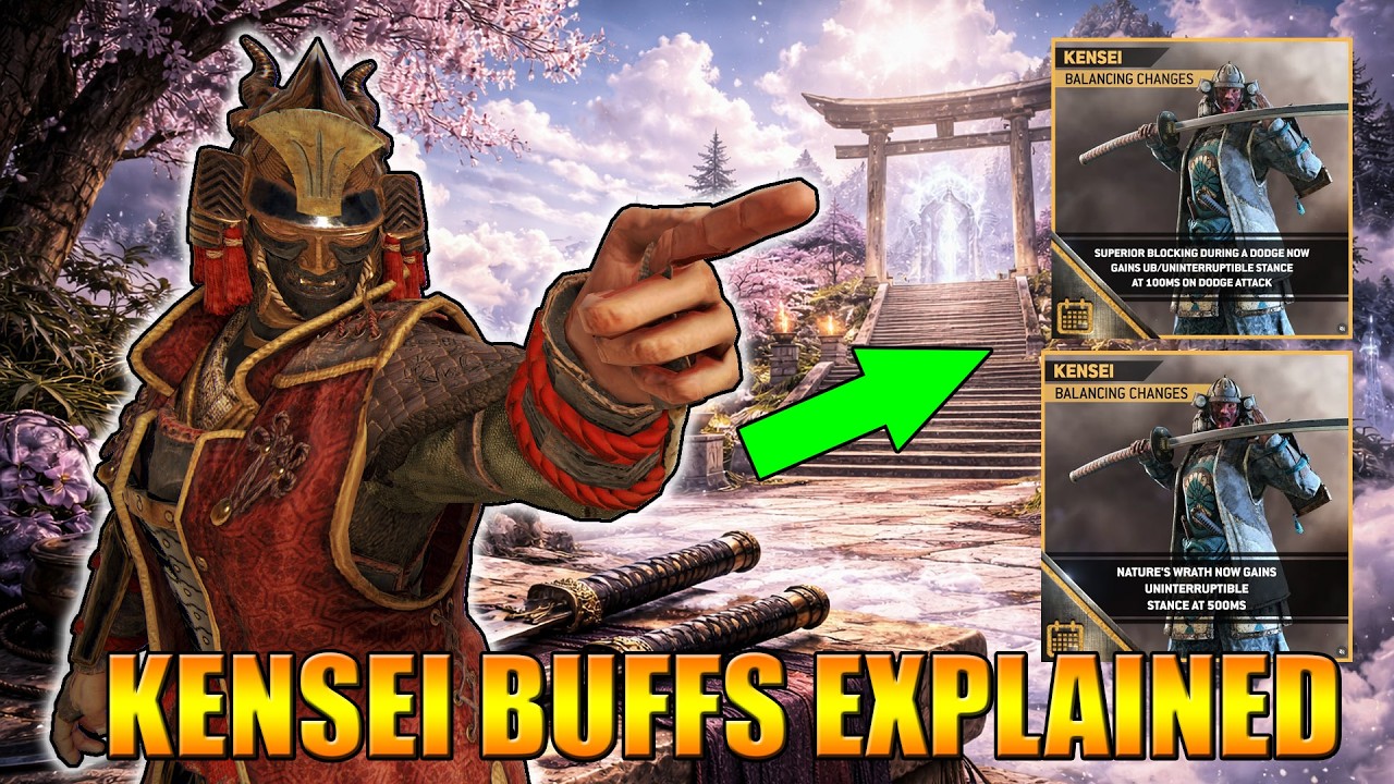 Новое усиление Кенсея: объяснение и проверка в стресс-тесте! | For Honor