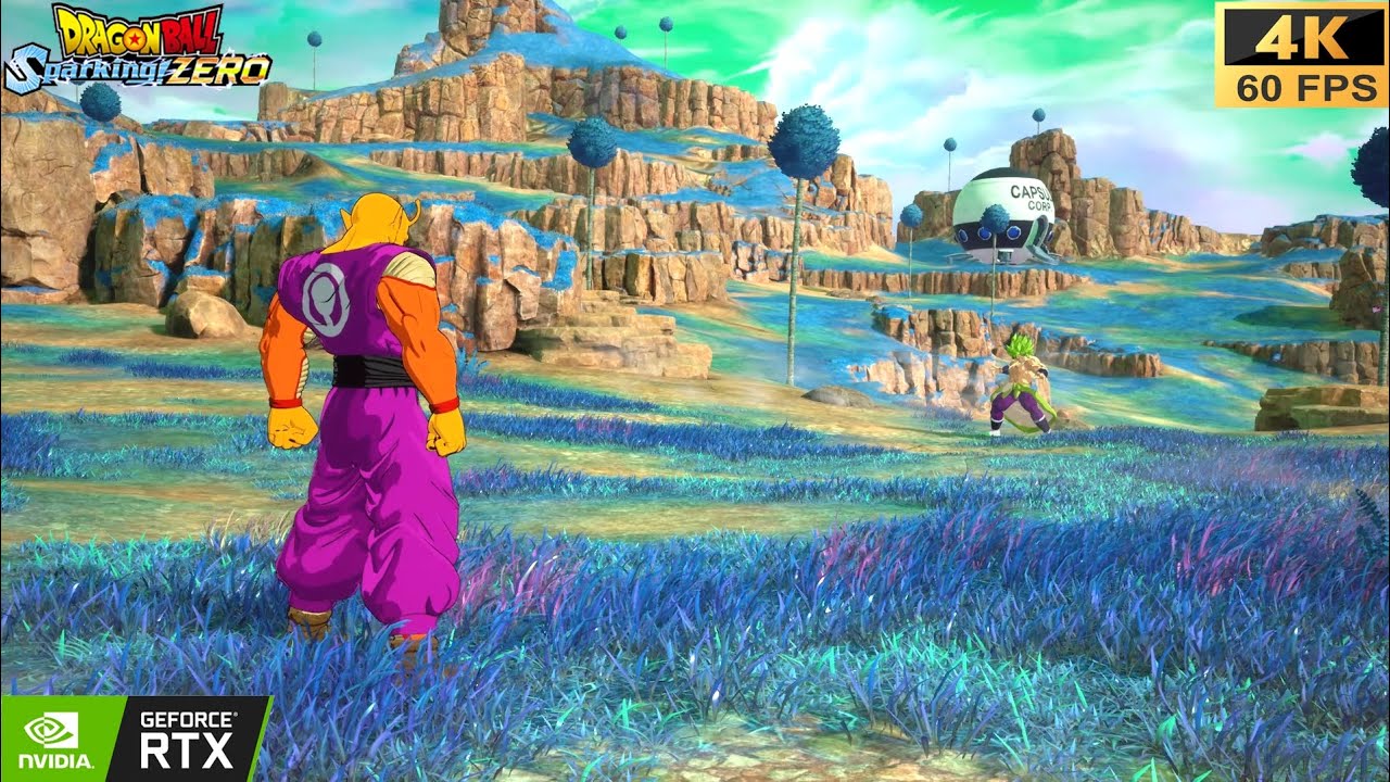 Оранжевый Пикколо против Броли, Эпическая и безумная битва, Dragon Ball Sparking Zero, 4K 60FPS.