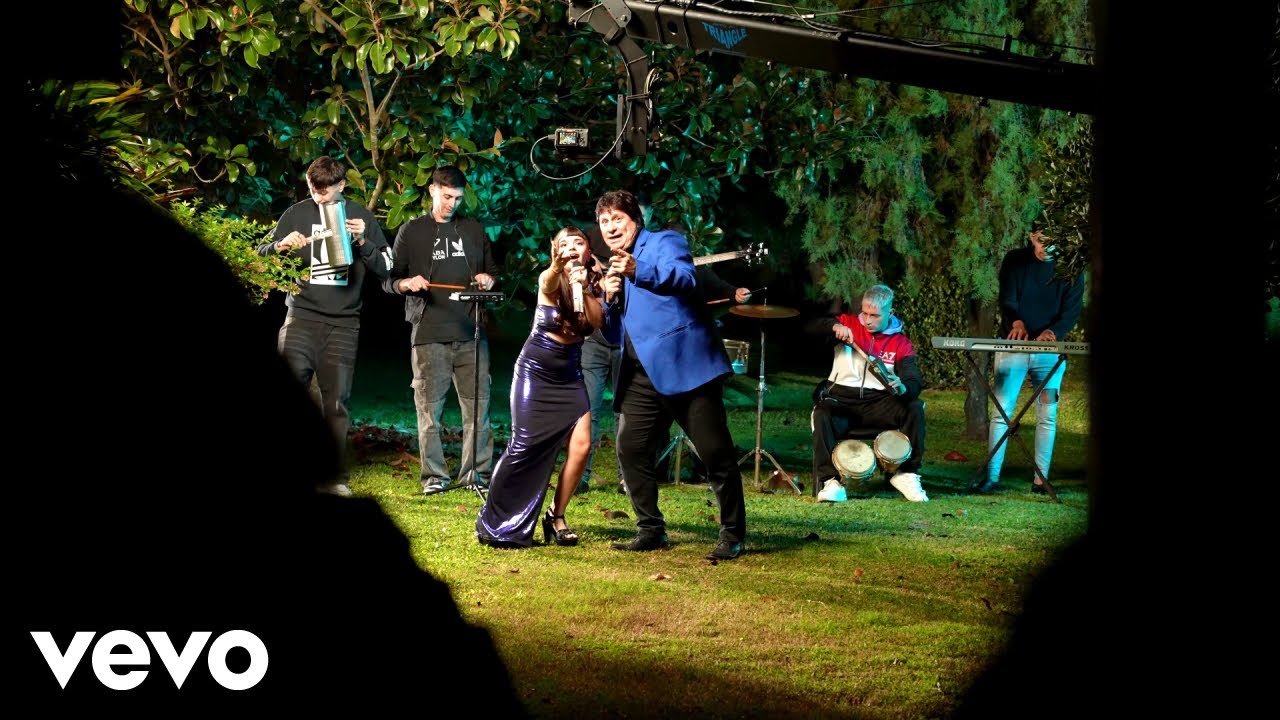 Luz Eluney, Daniel Cardozo - No Quiero Perderte - Backstage