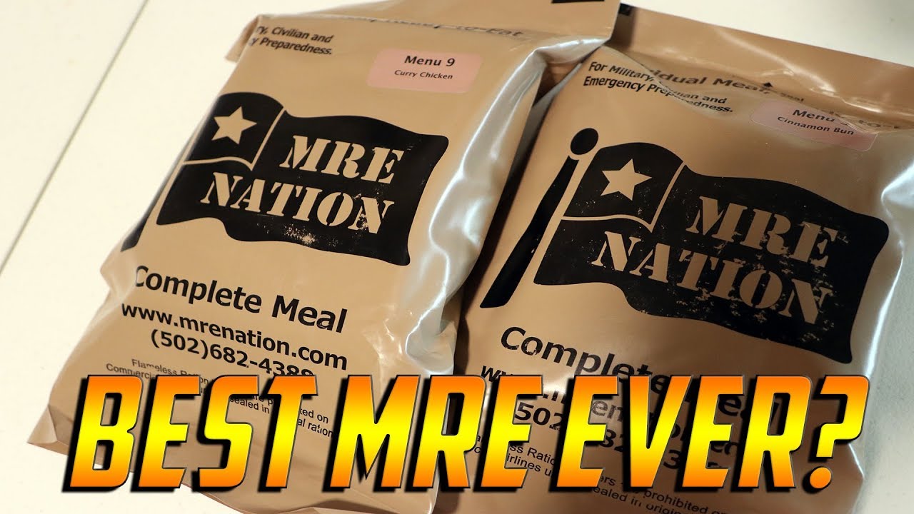 Let's Eat MRE's - Best MRE Ever?