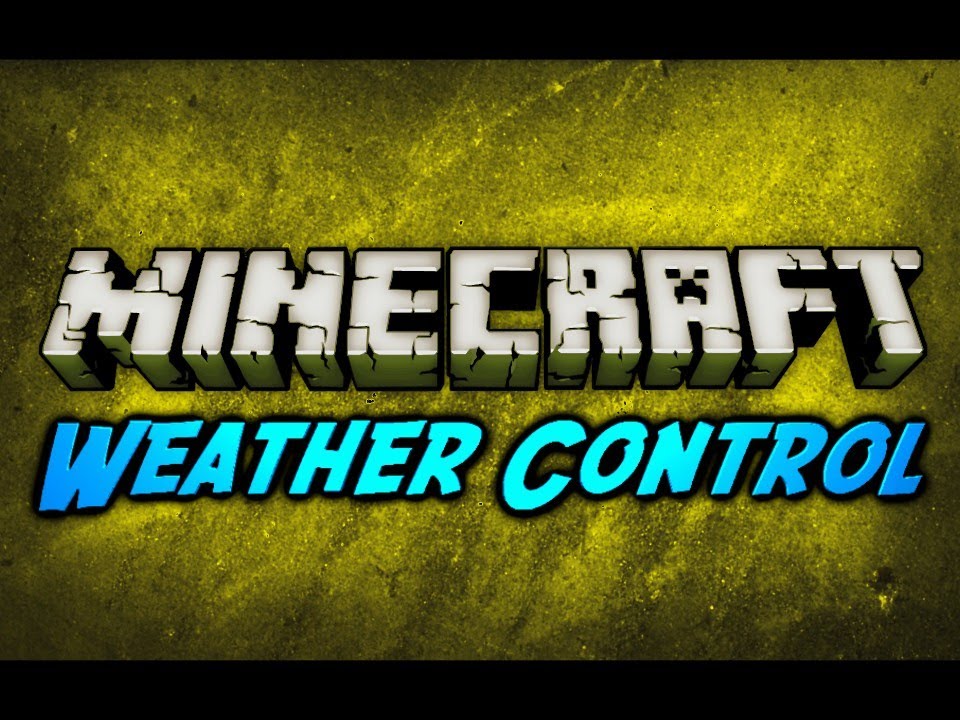 Minecraft Mod Review: WEATHER CONTROL!