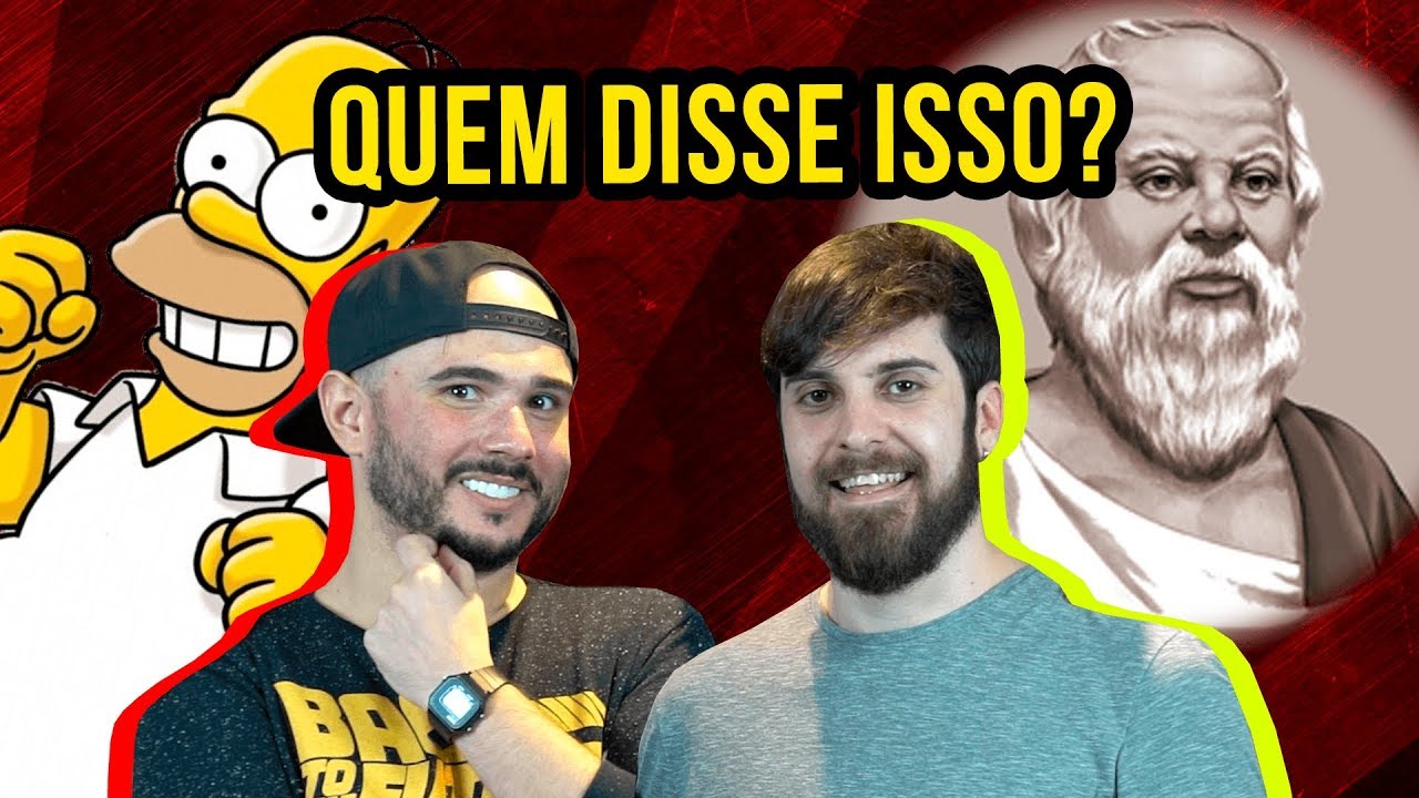 HOMER SIMPSON ou SÓCRATES | TAPA NA CARA com MARCOS ROSSI
