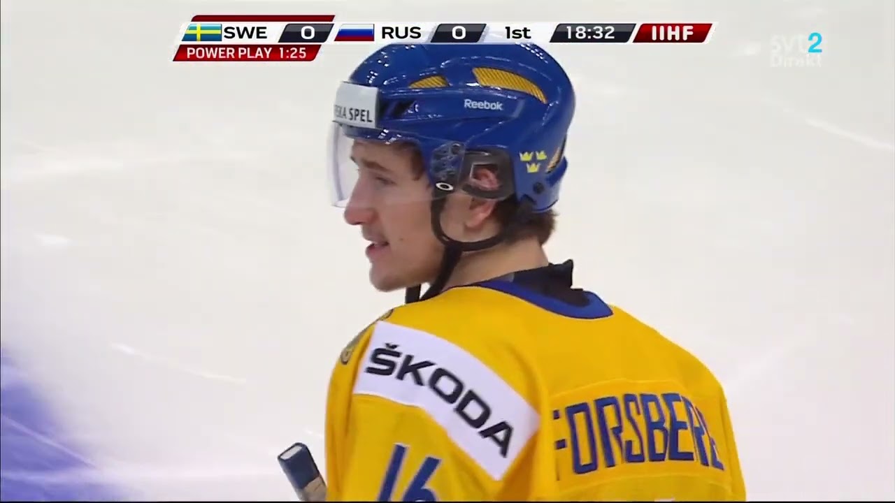 Junior VM 2013: Semifinal - Sverige - Ryssland - 2013-01-03
