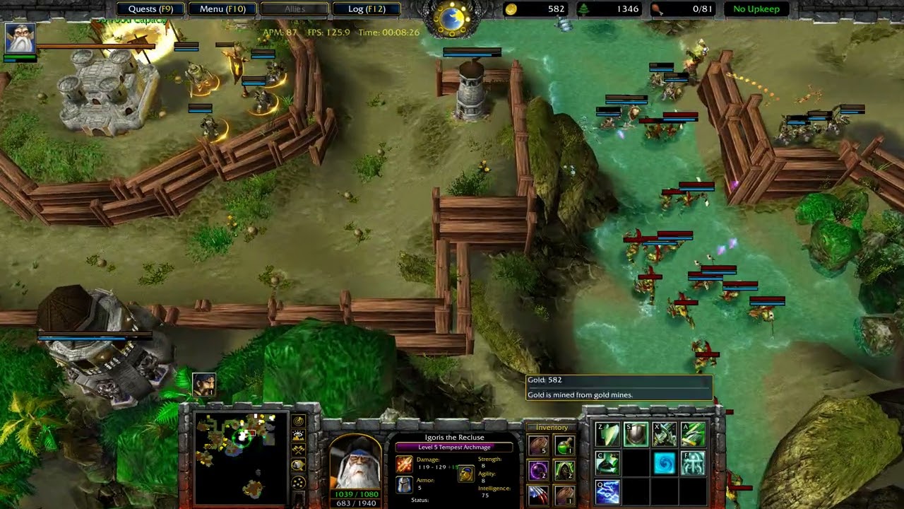Warcraft 3 - Plague 2 : PvE Aspects - Troll Empire