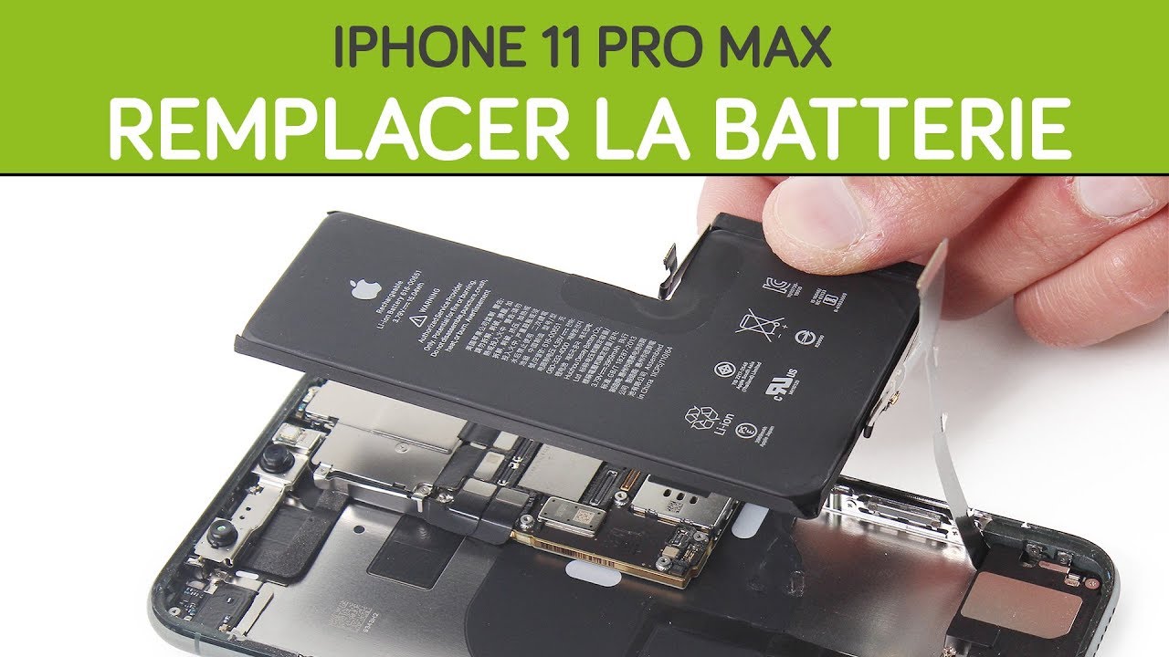 Comment remplacer la batterie iPhone 11 pro max