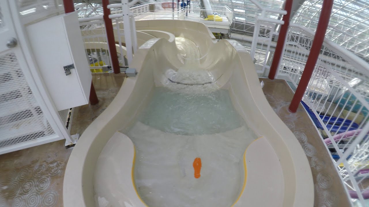 World Waterpark Twister Waterslide POV (Right), West Edmonton Mall, Edmonton, AB