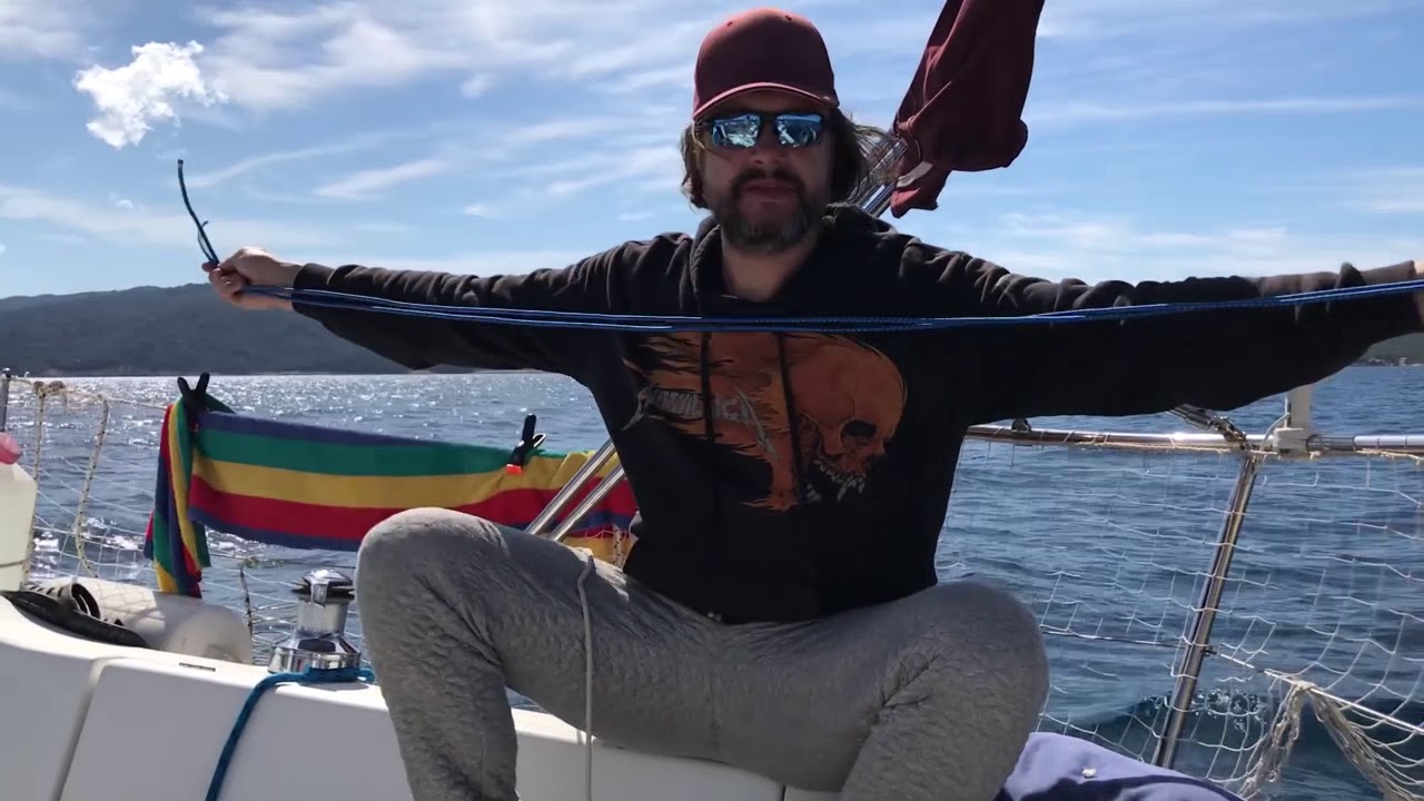 Selbststeueranlage für die Pinne einfach selbst gemacht, Bastelstunde sailing Svitnja