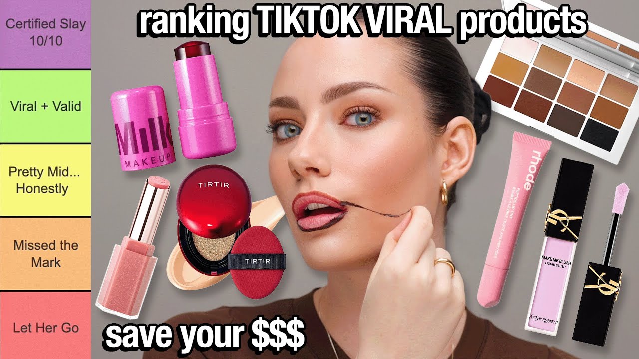 I Ranked TikTok's Most VIRAL Makeup Products... part 2