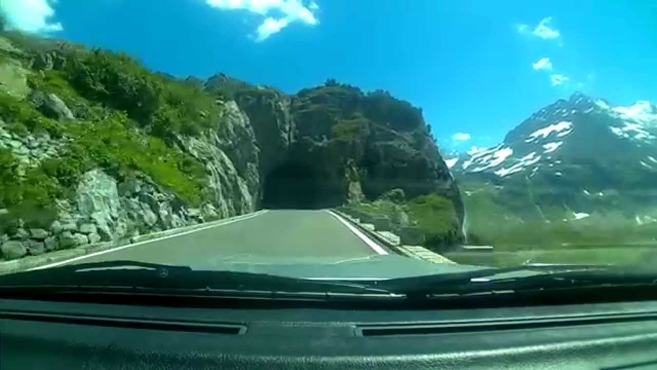 Sustenpass - Alpentour 2015 - SLK 230 Kompressor Onboard