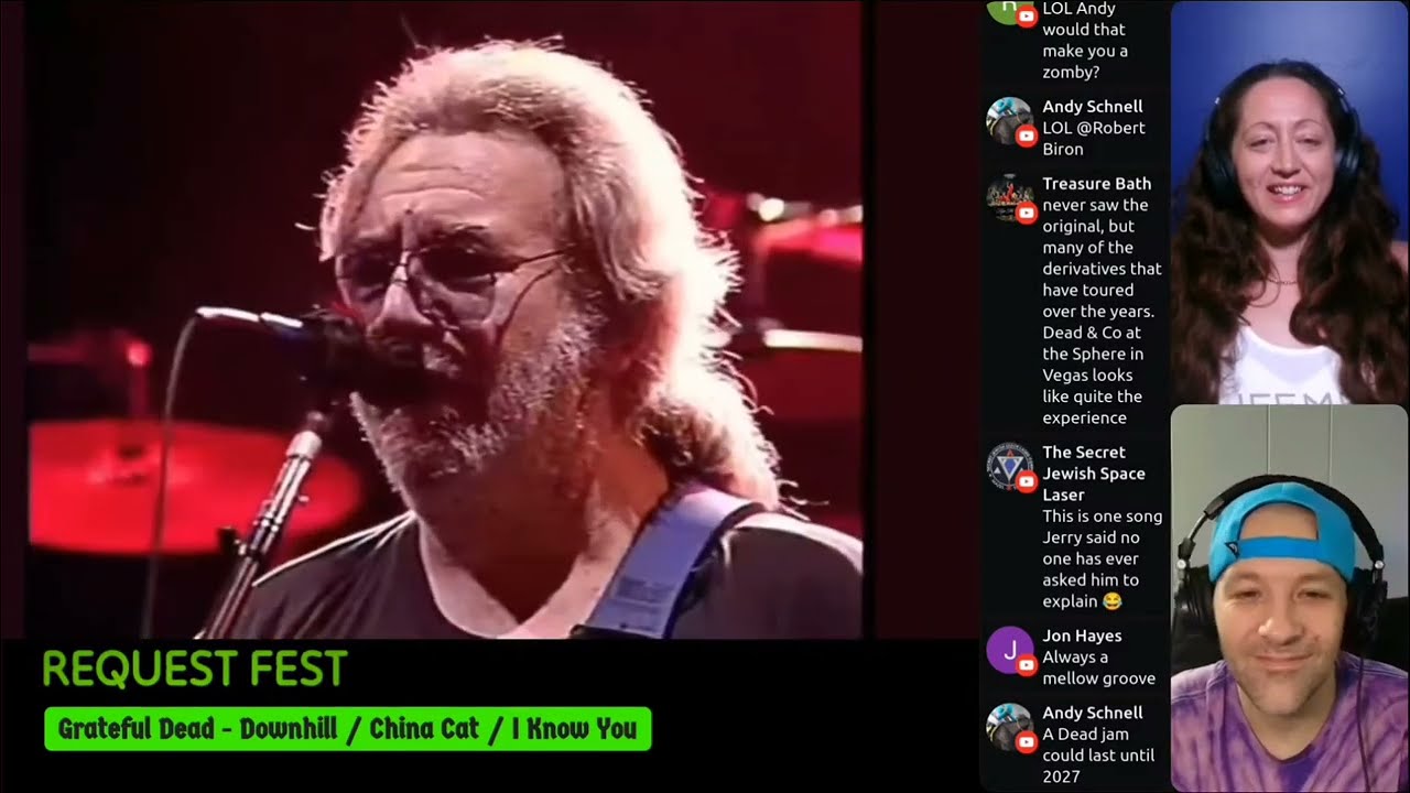 Grateful Dead - China Cat Sunflower/ I Know You Rider - Live (Reaction)Request Fest