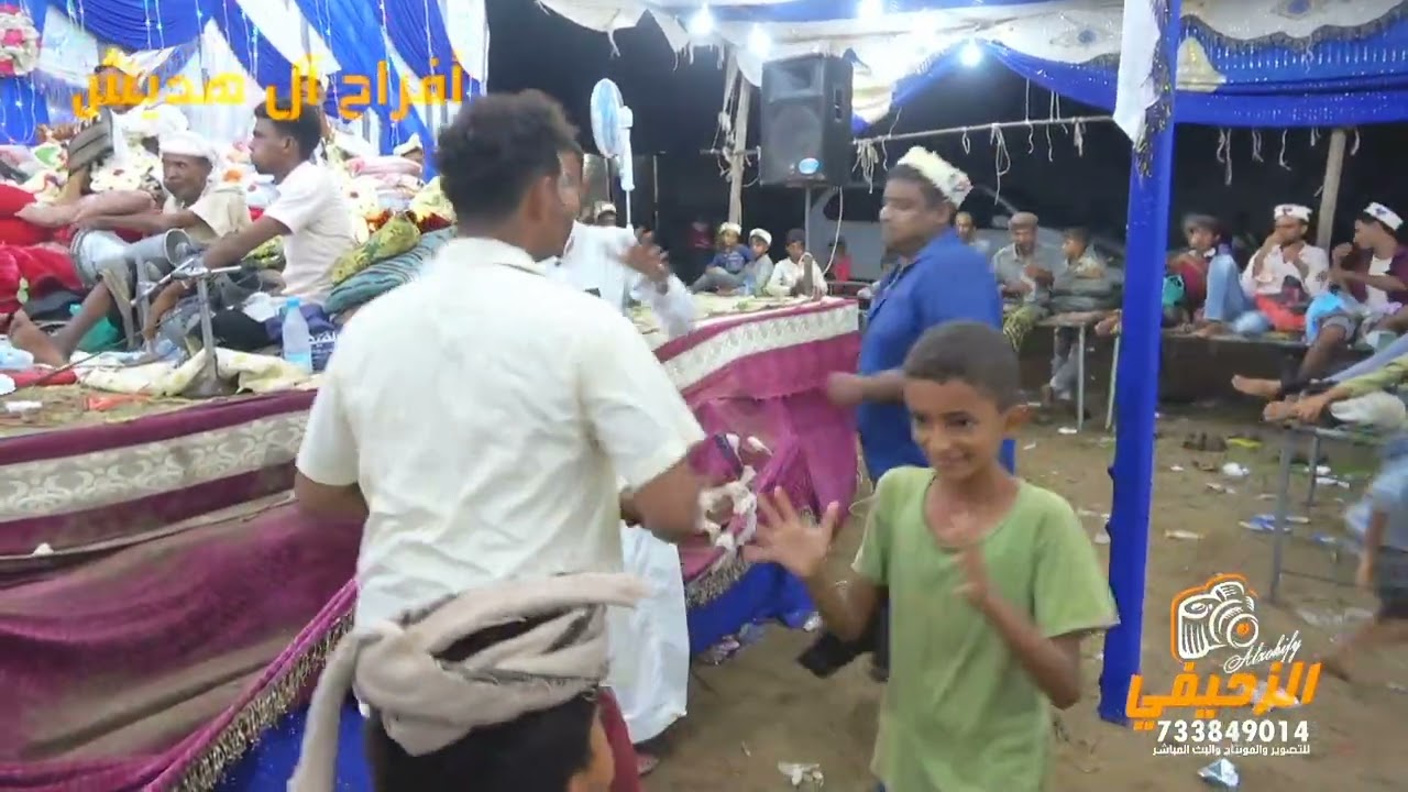 احلا رقص شباب الحشابره الفنان إبراهيم حسن / أفراح آل هديش - الحشابره773389256-733849014