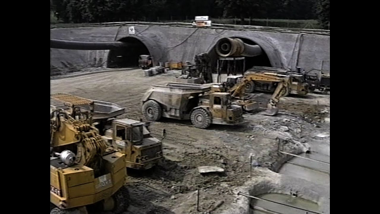 Doku Tunnelbau K&ouml;nigshainer Berge A4