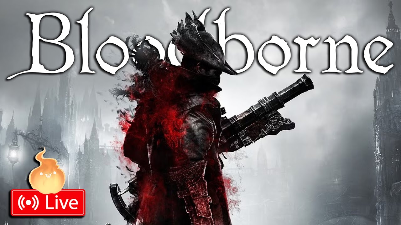 🔴 FINISHING THE CHALICE DUNGEONS AND BLOODBORNE ON PC TODAY!