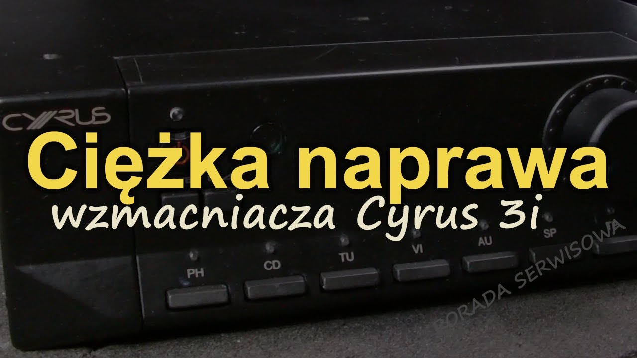 Ciężka naprawa Cyrusa 3i #Reduktor Szumu #327