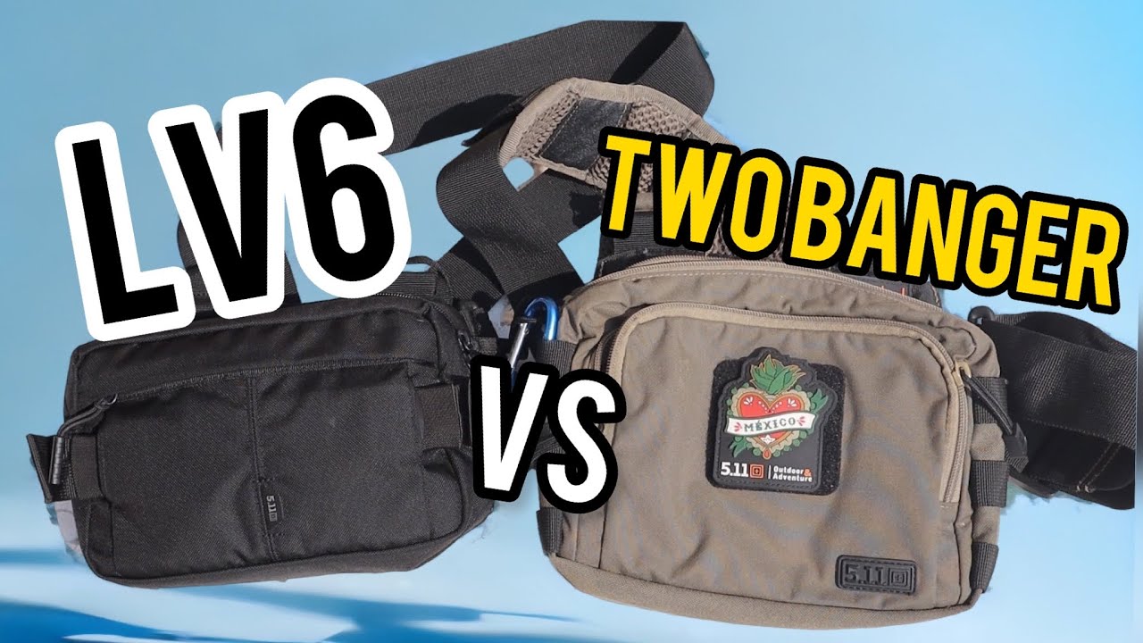 5.11 LV6 🆚 5.11 Two Banger | Comparativa de bandoleras