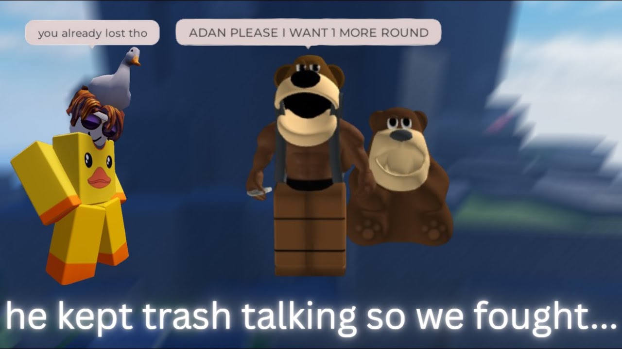 (AUT) He kept trash talking so we fought...