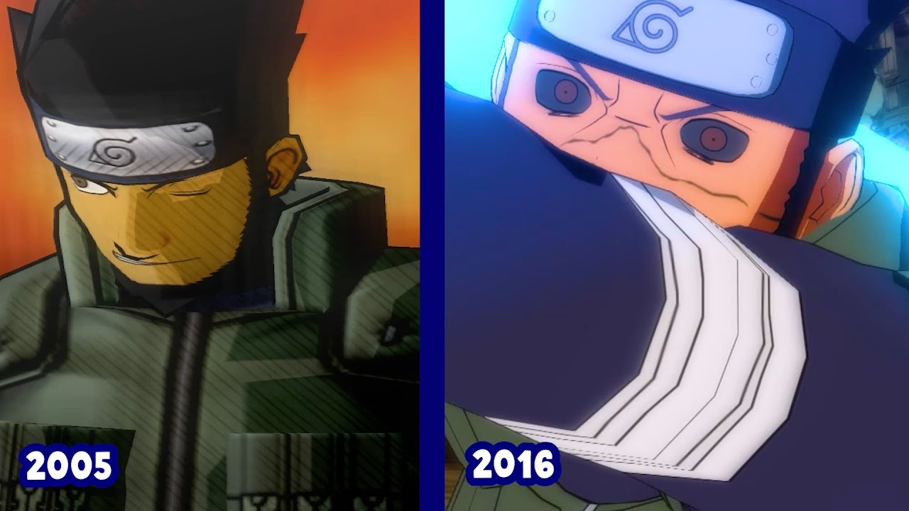 Окончательная эволюция ASUMA SARUTOBI Jutsu в игре Наруто 2005-2016