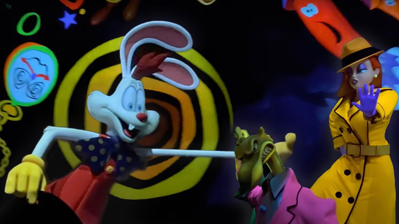 [4K] Roger Rabbit's Cartoon Spin POV 2023