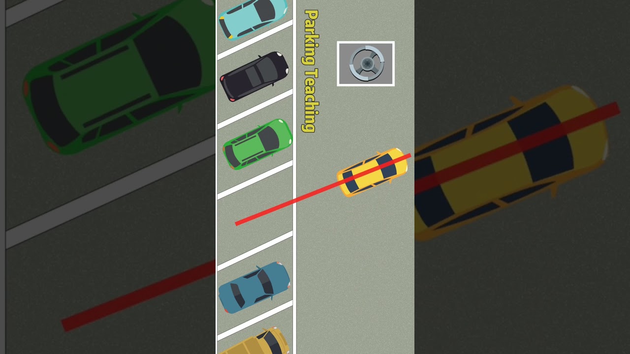 90% of drivers can't park in such a parking space! #tips #driving #cars #shorts
