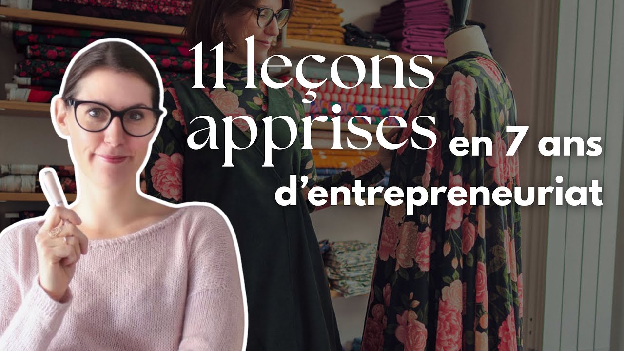 11 leçons que j'ai apprises en 7 ans d'entrepreneuriat 👩🏻‍🏫