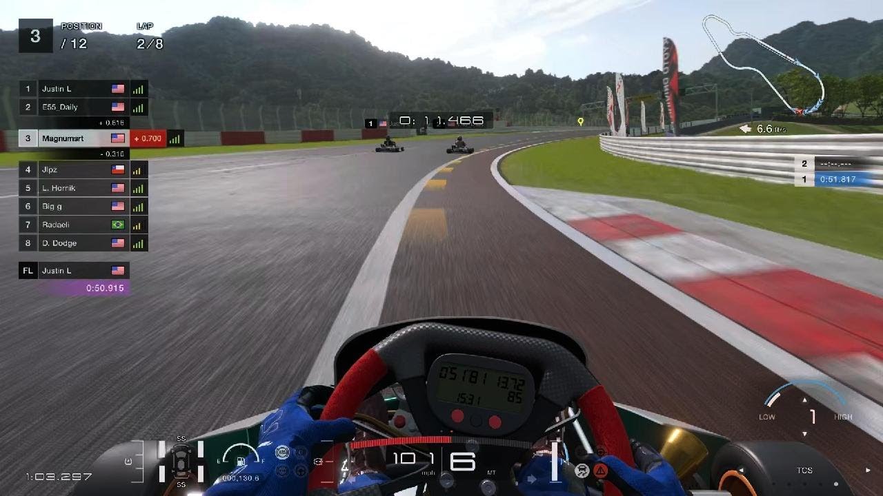 GT7 KYOTO PARK Go Kart Racing ONLINE
