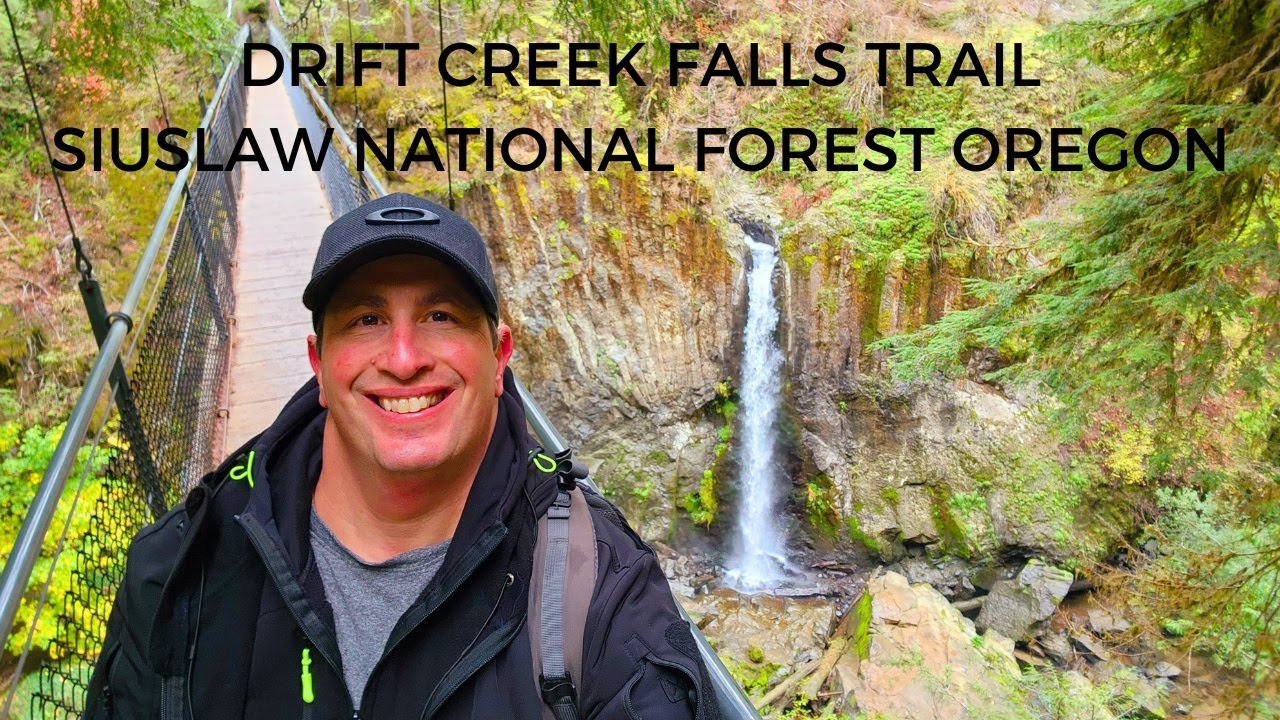 DRIFT CREEK FALLS TRAIL SIUSLAW NATIONAL FOREST OREGON