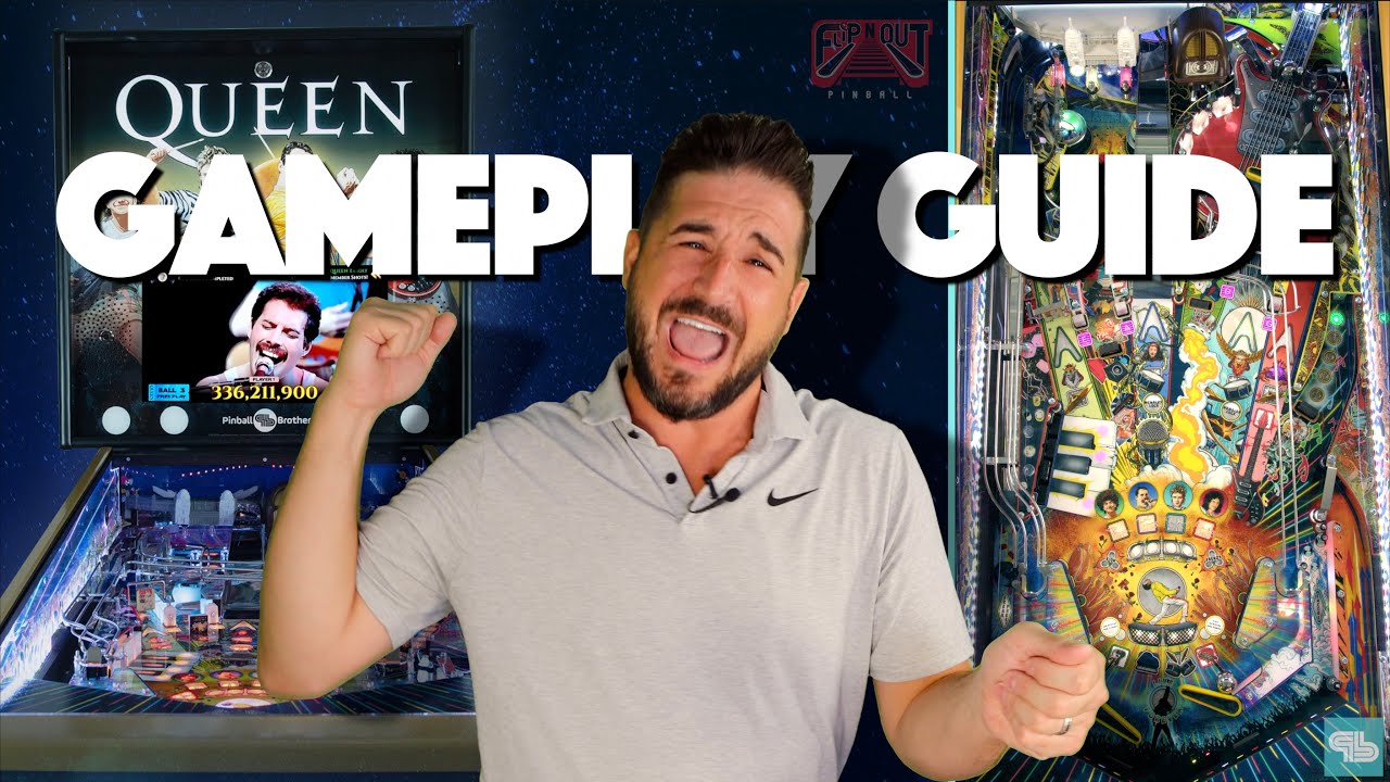Queen Pinball Gameplay Guide (Flip N Out Pinball, 2024)