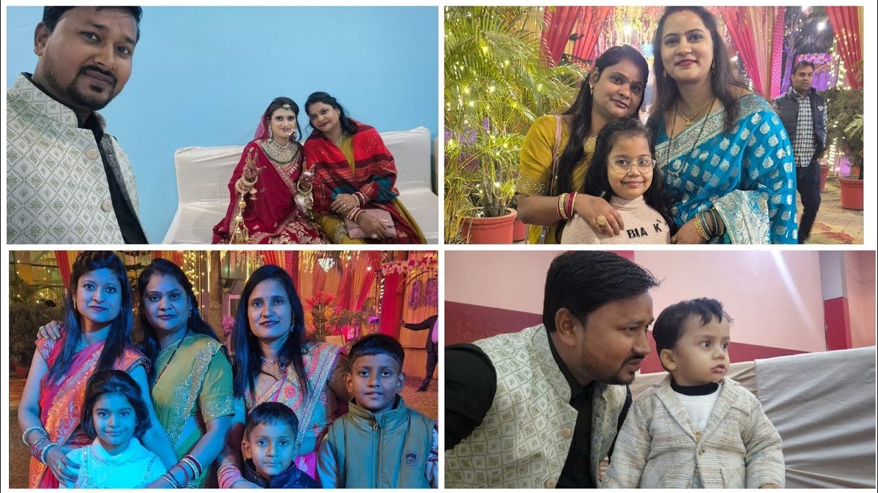 Bade Mama Ke yaha Shadi Main – City Marriage Dance Enjoy Celebration 🎊 Amit Pal Family...