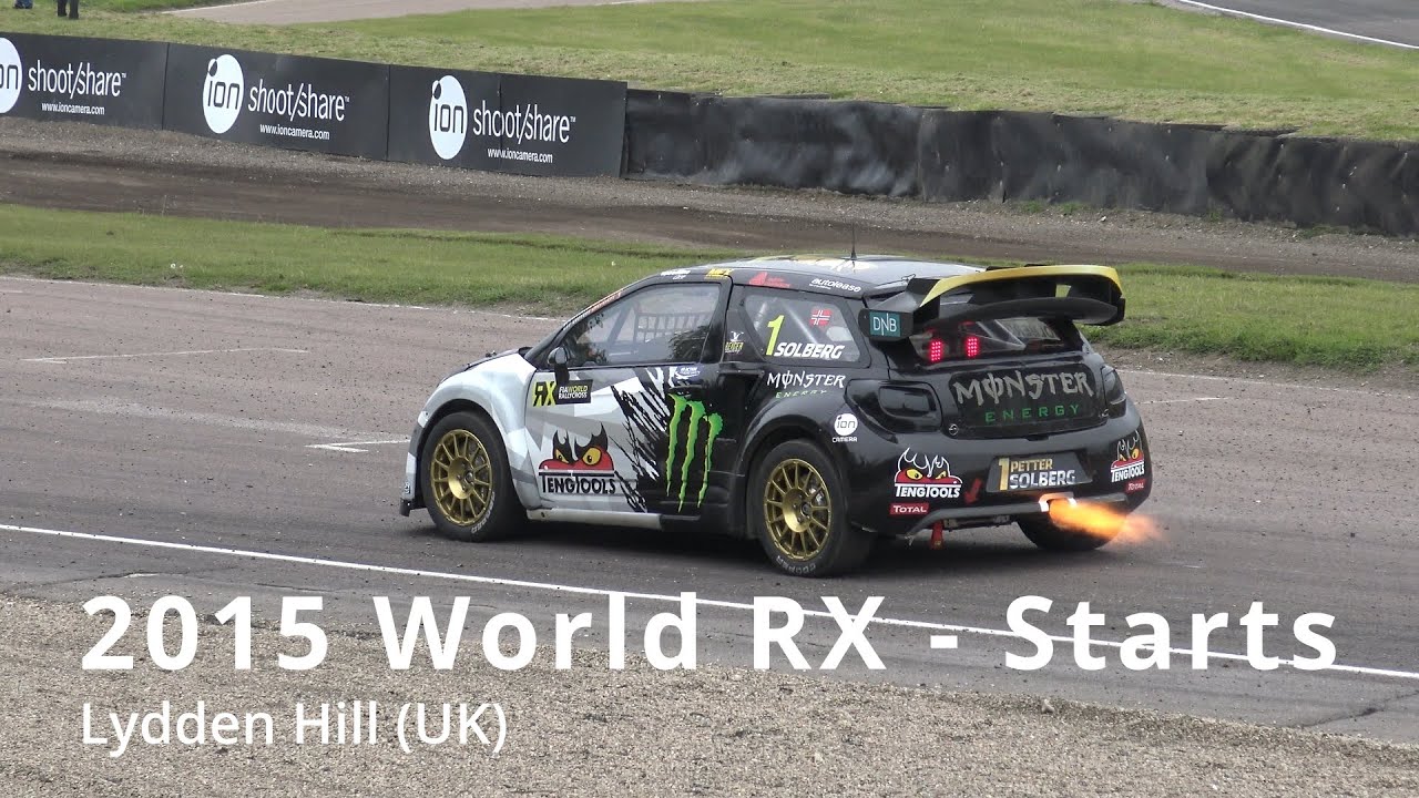 2015 World RX Antilag Starts - Lydden Hill (UK)