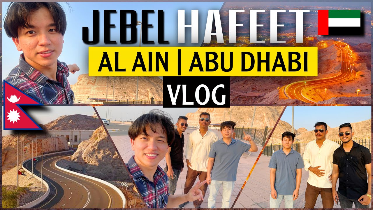 JEBEL HAFEET ⛰| Al AIN | NEPALI 🇳🇵VLOG | UAE🇦🇪| ABU DHABI 🌴