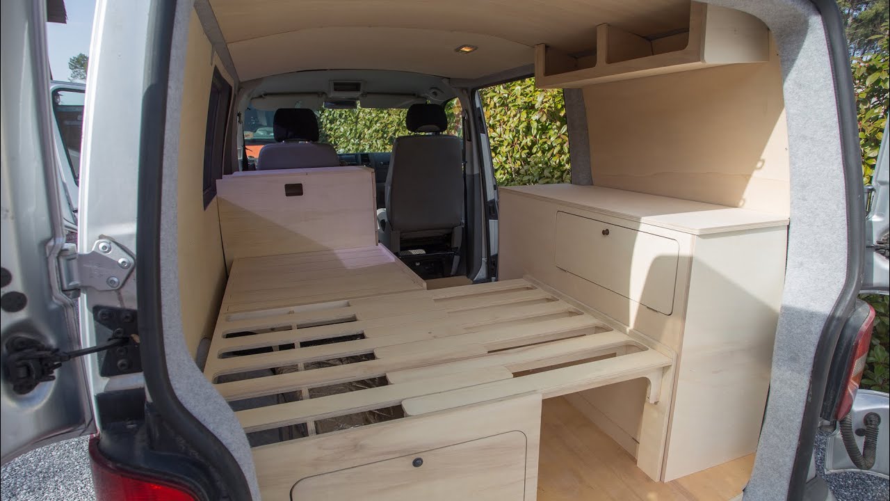 How to cut the Universal Units to suit your van