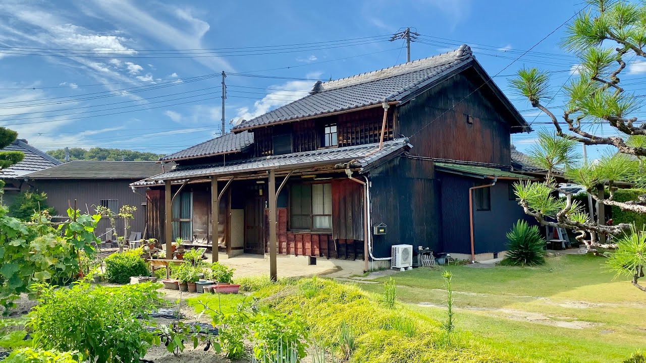 【4K 60fps】Japanese Countryside Walking Tour | Summer Cicadas Sounds | Nagoya Japan 2021