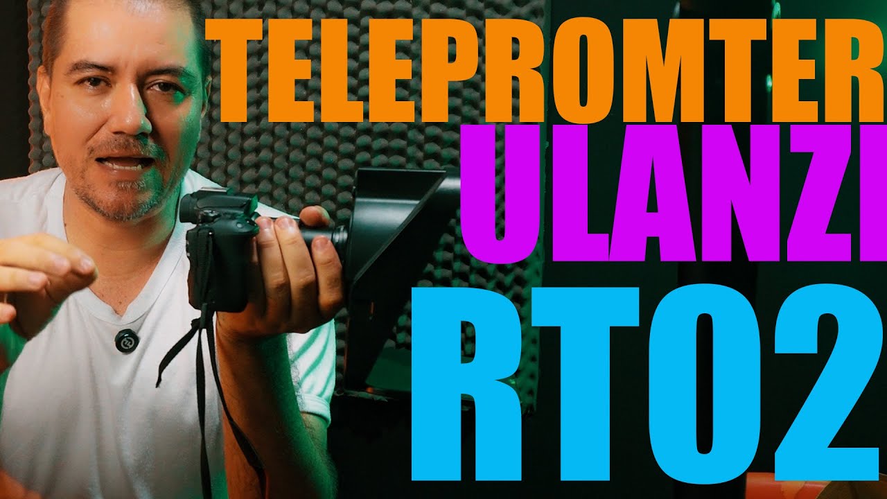 teleprompter Ulanzi RT02 para Creados de Contenido