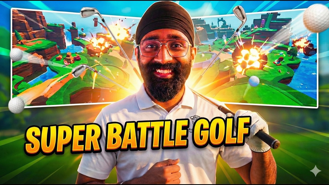 ❄️ Sikhwarrior plays a GOLF game 😍 We bought a knife in Counter Strike babbee 🔴 Indian Gaming