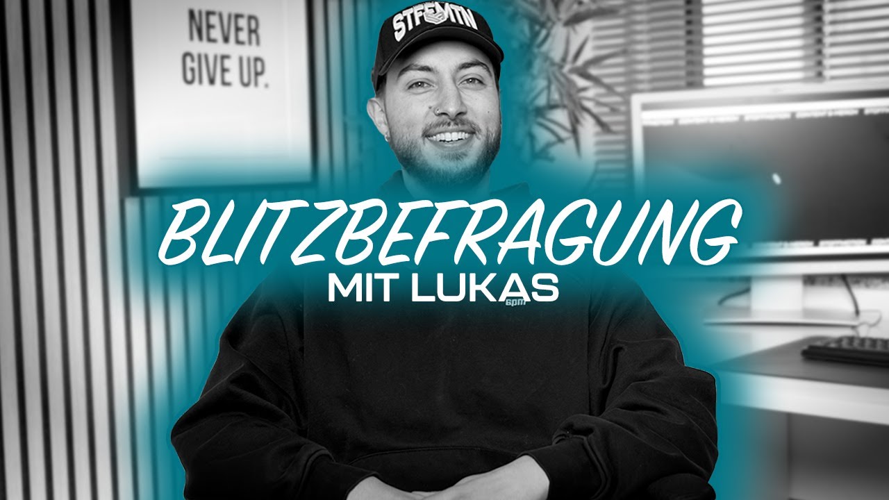 BLITZBEFRAGUNG mit Lukas | STOFFMOTION