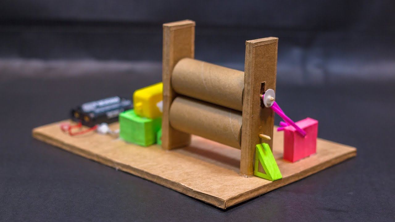 Научные проекты | Модель пресса для листового металла