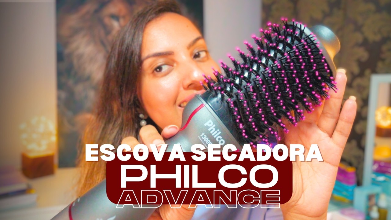 COMPREI A ESCOVA SECADORA PHILCO ADVANCE: [Bivolt, 1300W]| Vale a pena?