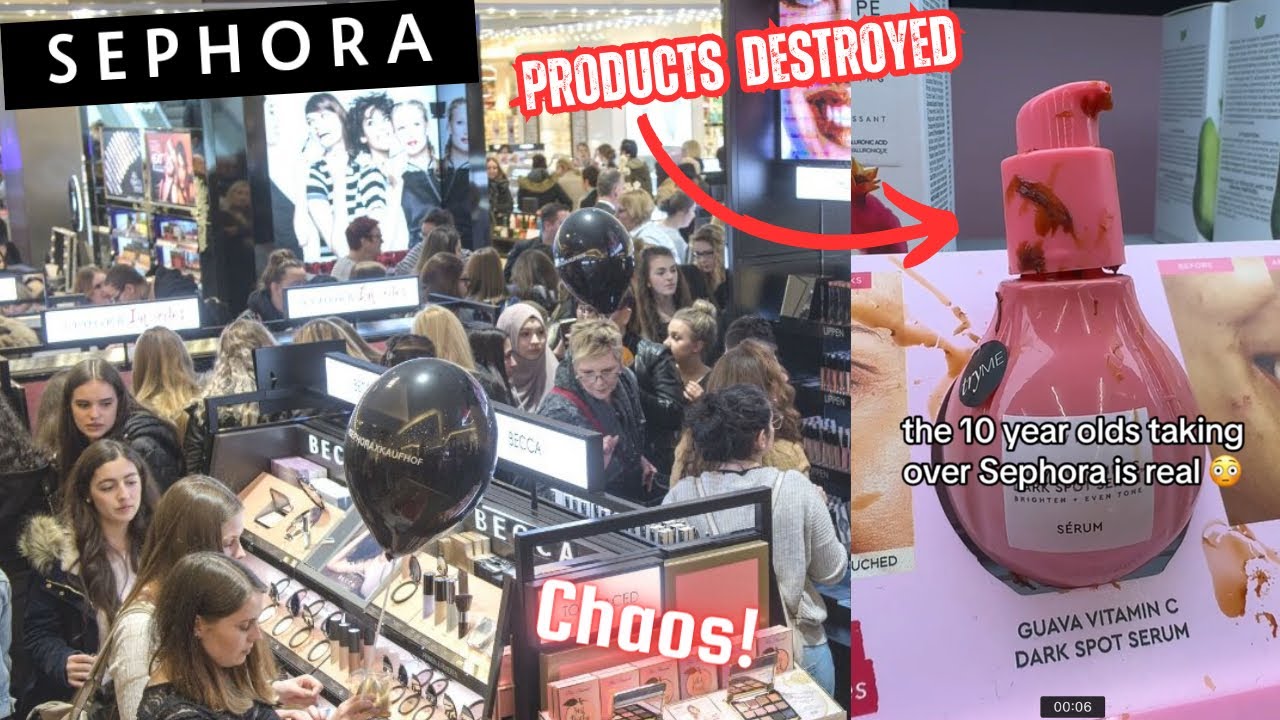 10 Year Olds Have TAKEN OVER Sephora !!