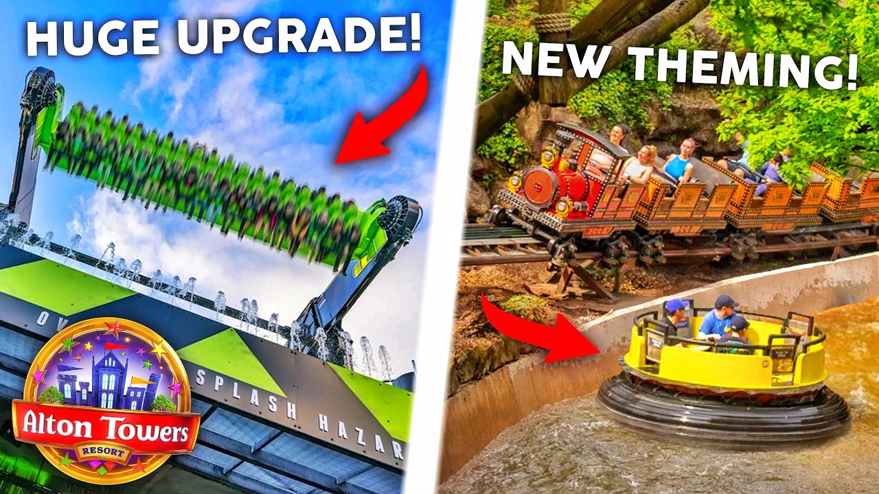 Alton Towers Just Got BETTER?? Huge Updates & MORE!!