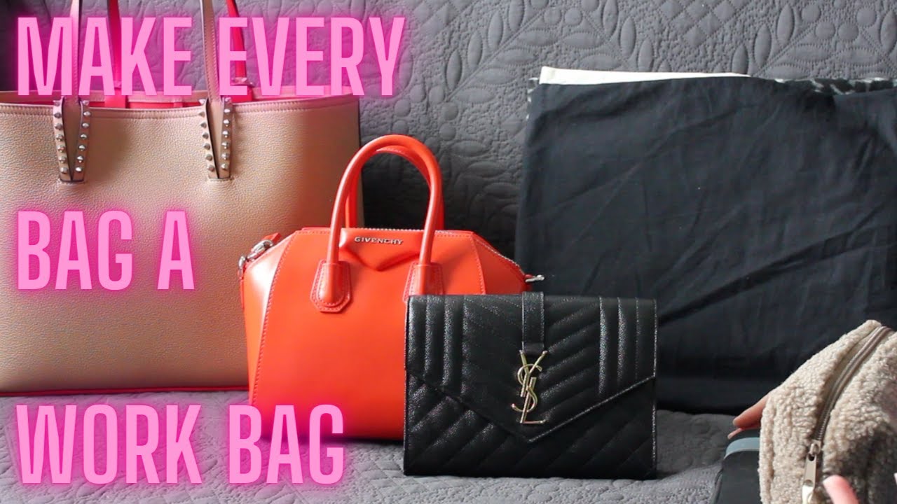 WIMB + How I make every bag a work bag to enjoy my whole collection all the time! 💞