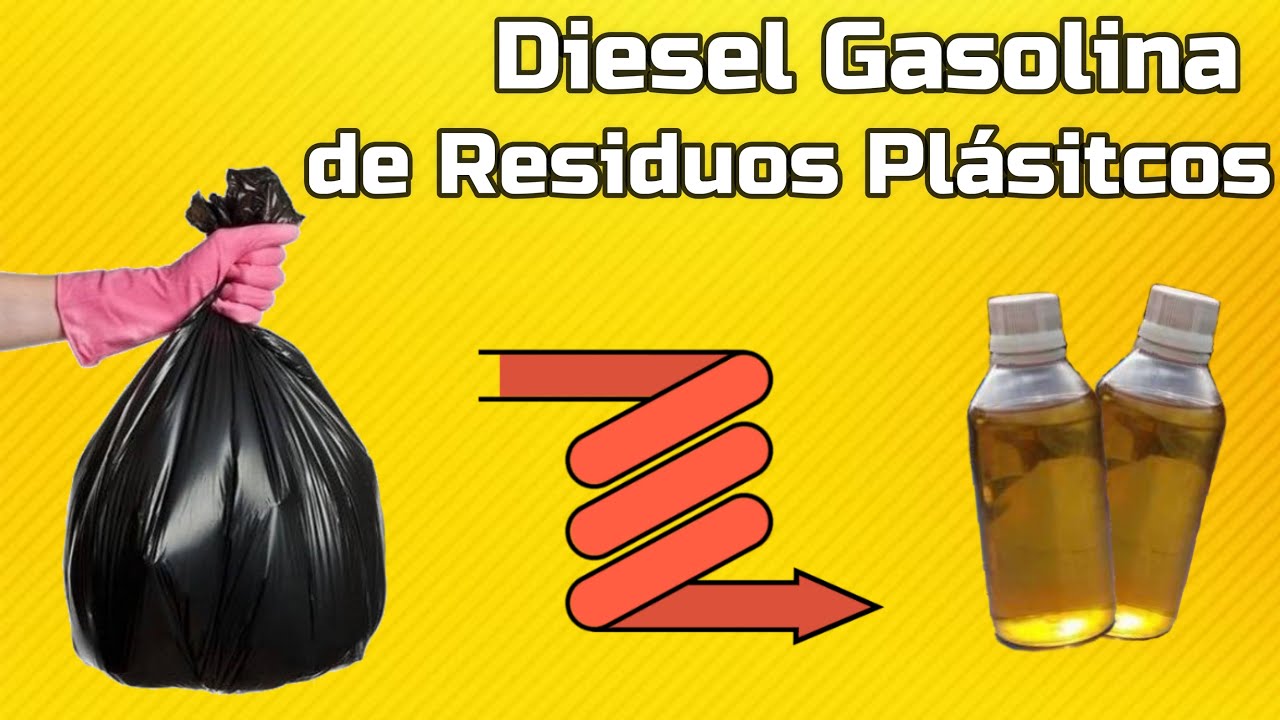 Cómo hacer Combustible de Plástico CASERO 😱♻️