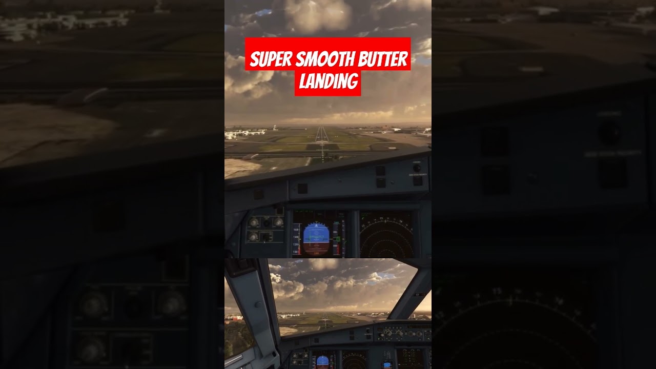 Flight Simulator 2023: Super smooth butter landing in Sydney Airport | A320 #msfs2023