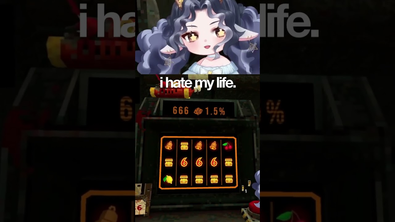 99% of gamblers quit before they win big! #vtuber #cloverpit #envtuber