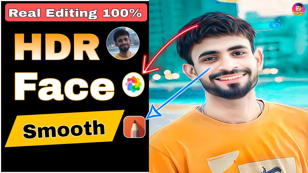 Sketchbook ToolWiz Photos Hair Editing | Face Smooth New Trick In Autodesk Photo Editing In Mobile