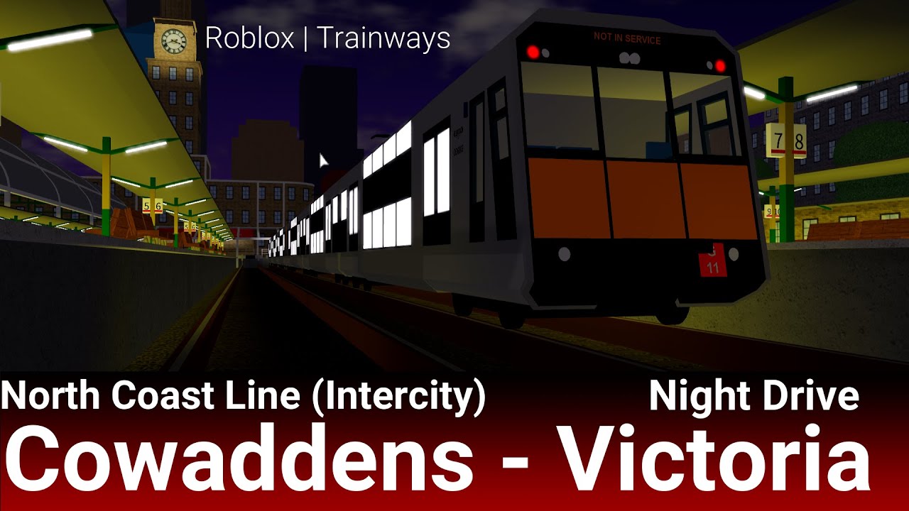 Roblox Cab Ride | North Coast Line (Intercity) de Cowcaddens à Victoria (Terminus)