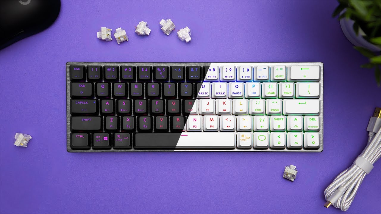 NISKOPROFILOWA klawiatura do pracy- Klawiatura Cooler Master SK622 ⌨️🔥