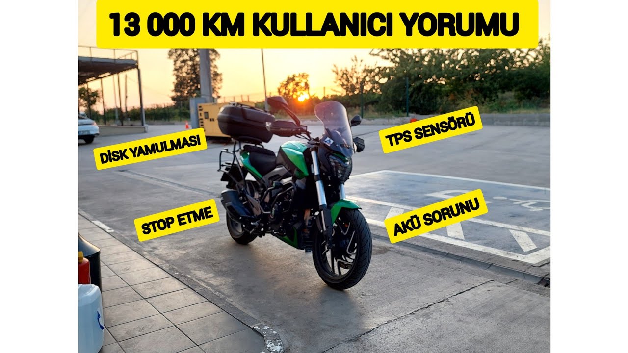 DOMİNAR 400 13 000 KM KULLANICI YORUMU  !