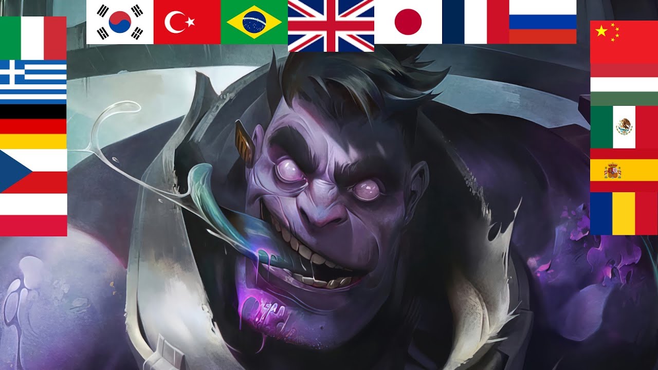 Dr. Mundo Voice in All Languages
